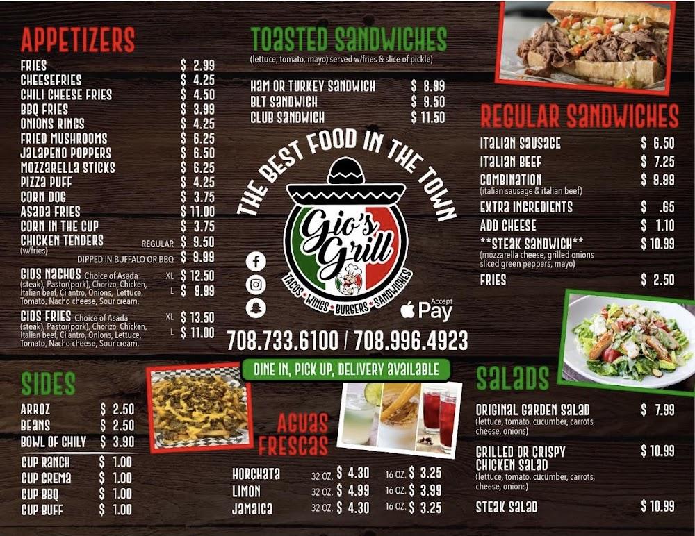 Gios Grill Turkey Sandwich